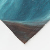 Fantasy Beauful Mermaid Princess Fleece Deken (Hoek)