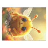 Fantasy Bee Bug Sun Tafelkleed (Voorkant (Horizontaal))