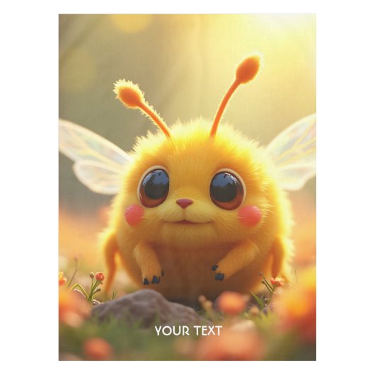 Fantasy Bee Bug Sun Tafelkleed (Voorkant)