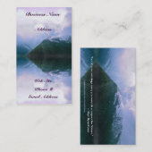 Fantasy Bergen Schilderachtig Beauty Visitekaartje (Voorkant / Achterkant)