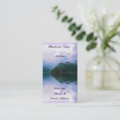 Fantasy Bergen Schilderachtig Beauty Visitekaartje (Staand voorkant)