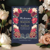 Fantasy Betoverde Bloementuin Bruiloft Programma