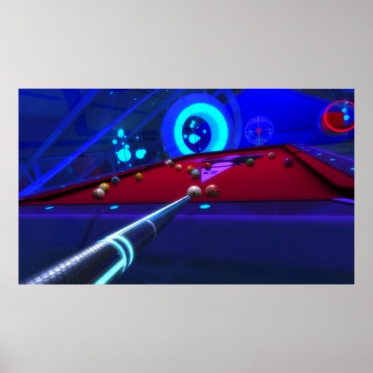 Fantasy Billiards Poster (Voorkant)