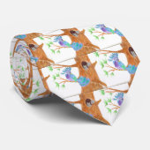 Fantasy Bird Stropdas (Opgerold)