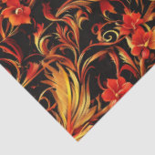 Fantasy Birds Tissue Papier (Detail)