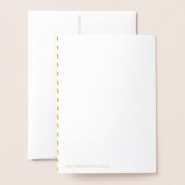 Fantasy Birthday Unicorn Rainbow en Clouds Custom Folie Kaarten (Met envelop)
