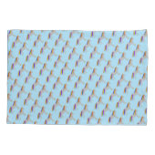 Fantasy Birthday Unicorn Rainbow en Clouds Kussensloop (Achterkant)