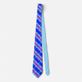 Fantasy blauw stropdas (Voorkant)