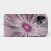 Fantasy Bloem Abstract Pr Plum Bloemige Fractale K Case-Mate iPhone Case (Achterkant (horizontaal))