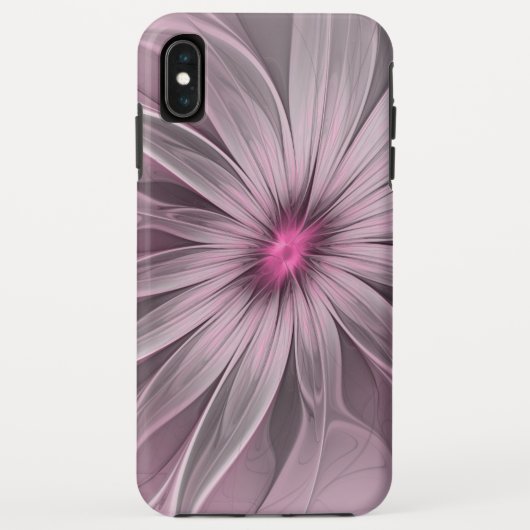 Fantasy Bloem Abstract Prume Bloemige Fractale Kun Case-Mate iPhone Case (Achterkant)