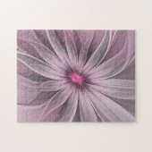 Fantasy Bloem Abstract Prume Bloemige Fractale Kun Legpuzzel (Horizontaal)