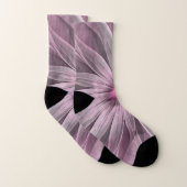 Fantasy Bloem Abstract Prume Bloemige Fractale Kun Sokken (Paar)