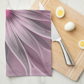 Fantasy Bloem Abstract Prume Bloemige Fractale Kun Theedoek (Quarter Fold)