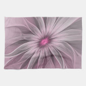 Fantasy Bloem Abstract Prume Bloemige Fractale Kun Theedoek (Horizontaal)