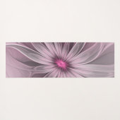Fantasy Bloem Abstract Prunus Bloemige Fractale Ku Yogamat (Achterkant (horizontaal))
