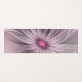 Fantasy Bloem Abstract Prunus Bloemige Fractale Ku Yogamat (Voorkant (horizontaal))