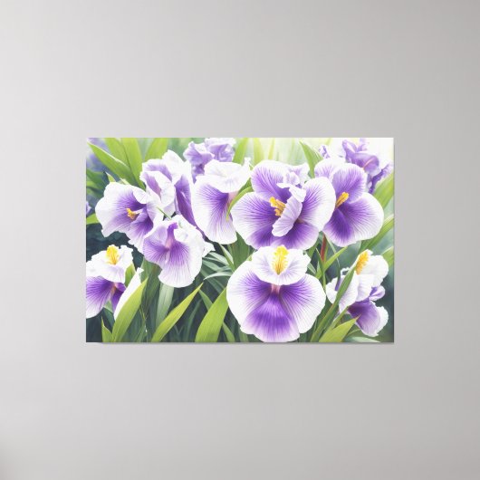 *~* Fantasy Bloemen Art TV2 Uitgerekte Canvas Prin (Voorkant)