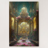 Fantasy Bloemen Kerk - Puzzel (Verticaal)