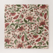 Fantasy Bloemen Paisley Hand getrokken Legpuzzel (Horizontaal)