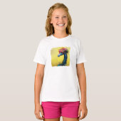 Fantasy bloemendracht draak T-shirt (Voorkant volledig)