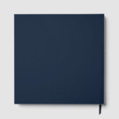 Fantasy Blue and Purple Wedding Roses Gastenboek (Achterkant)