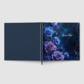 Fantasy Blue and Purple Wedding Roses Gastenboek (Volledig)