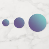 FANTASY Blue + Paarse verloopkleurenConfetti Confetti (Voorkanten)