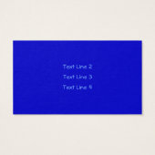 Fantasy Blue Stream-Natuur Visitekaartje (Achterkant)