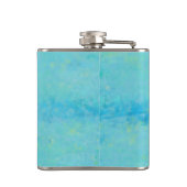 Fantasy Blue Zee Dragon Seahorse Seaweed Heupfles (Achterkant)