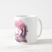 Fantasy Boek Liefhebber Design Koffiemok (Voorkant rechts)