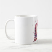 Fantasy Boek Liefhebber Design Koffiemok (Links)