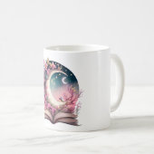 Fantasy Boek Liefhebber Design Koffiemok (Voorkant rechts)