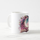 Fantasy Boek Liefhebber Design Koffiemok (Voorkant links)