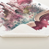 Fantasy Boek Liefhebber Design Sherpa Deken (3/4)