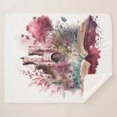 Fantasy Boek Liefhebber Design Sherpa Deken (Voorkant (horizontaal))