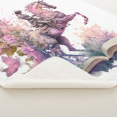 Fantasy Boek Liefhebber Ontwerp Sherpa Deken (3/4)