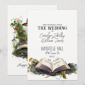 Fantasy Boek Sprookje Whimsical Magisch Uniek Kaart (Voorkant / Achterkant)