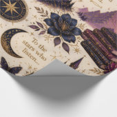 Fantasy Boeken Hemels Inpakpapier Rol (Hoek)