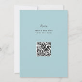 Fantasy Boeken voor Baby shower Light Blue Kaart (Achterkant)