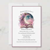 Fantasy boekenliefhebber, boekenclub kaart (Voorkant)