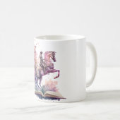Fantasy Boekliefhebber Design Koffiemok (Voorkant rechts)