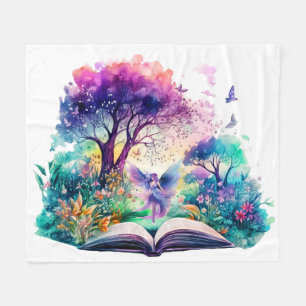 Fantasy Boekliefhebber Fee Fleece Deken