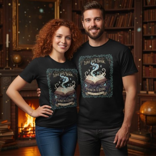 Fantasy Boekliefhebber Verhaal Ontsnapping T-shirt