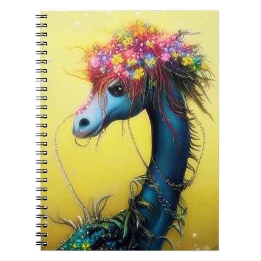 Fantasy boheemse draak notitieboek (Voorkant)