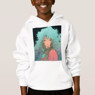 Fantasy Boheemse esthetische anime meisje