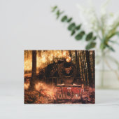 Fantasy Bos briefkaart (Staand voorkant)