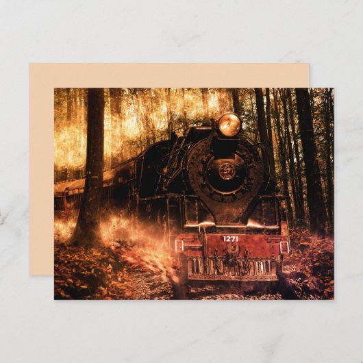 Fantasy Bos briefkaart (Voorkant / Achterkant)