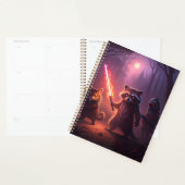 Fantasy Bos Dieren Avontuur Kunst Planner (Display)