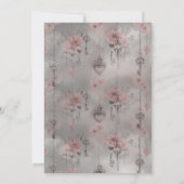 Fantasy Bos Fairy Door uitnodiging (Achterkant)