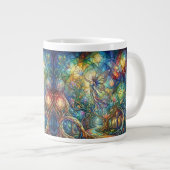 Fantasy bos koffiemok grote koffiekop (Voorkant rechts)